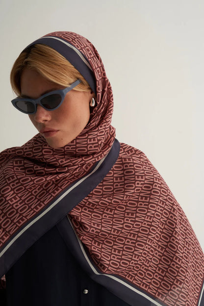 Holo Pamuk İpek Şal & Eşarp