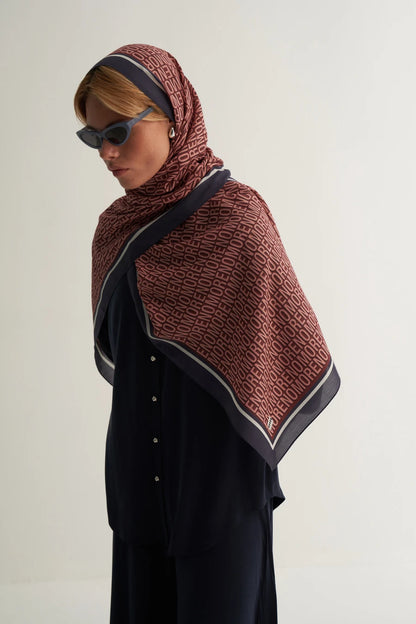 Holo Pamuk İpek Şal & Eşarp