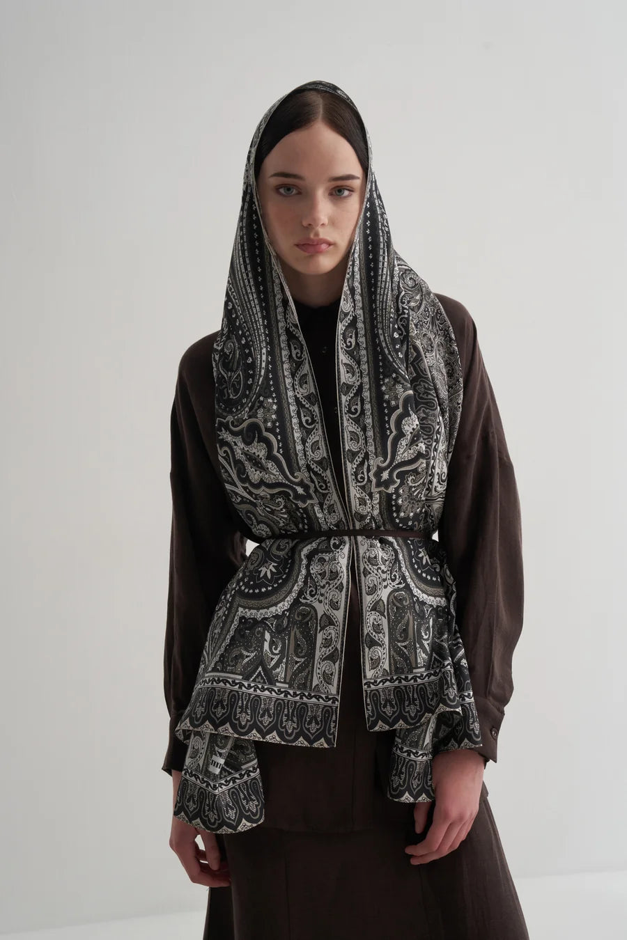 Cool Şölen Pamuk İpek Şal