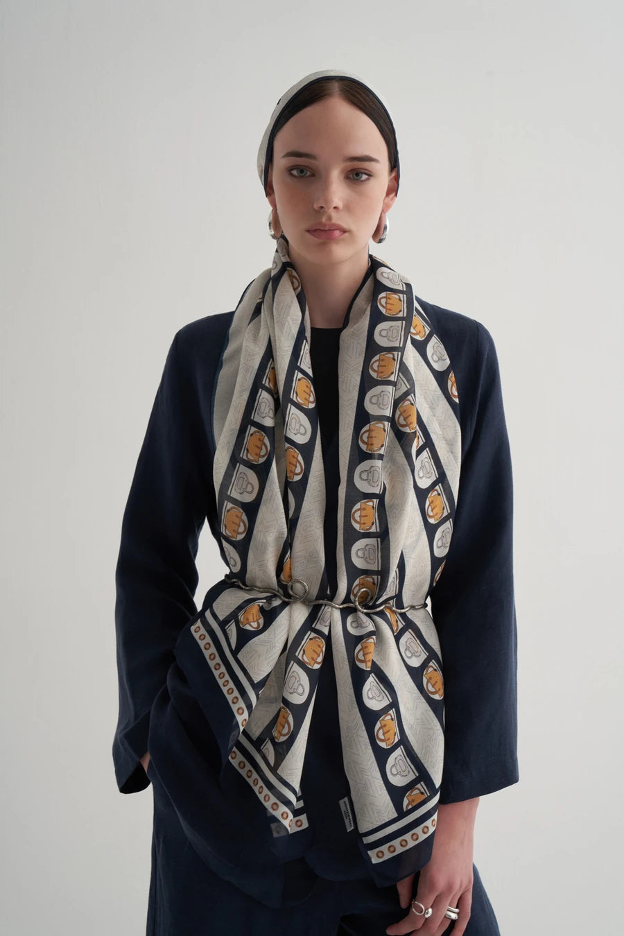 M Bag Yün İpek Şal & Eşarplar