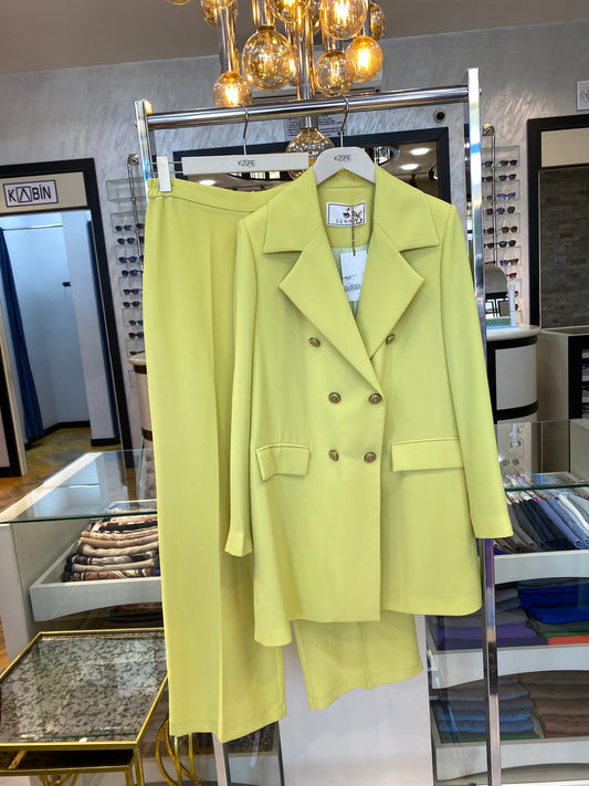 Ceketli Takım Yağ Yeşili