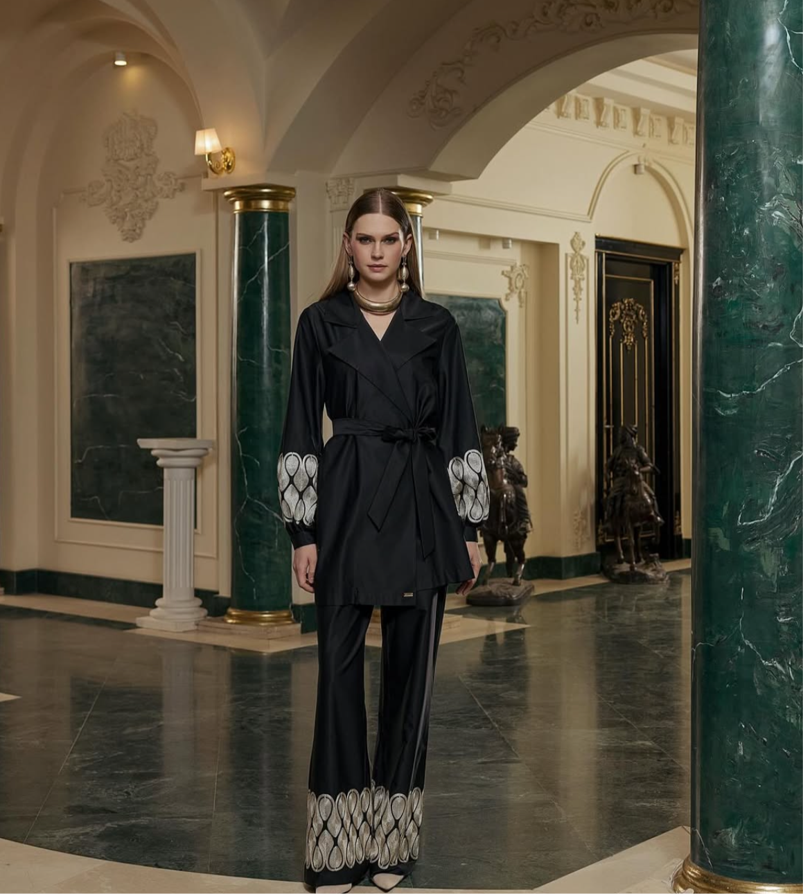 9082 Cenan Takım Siyah