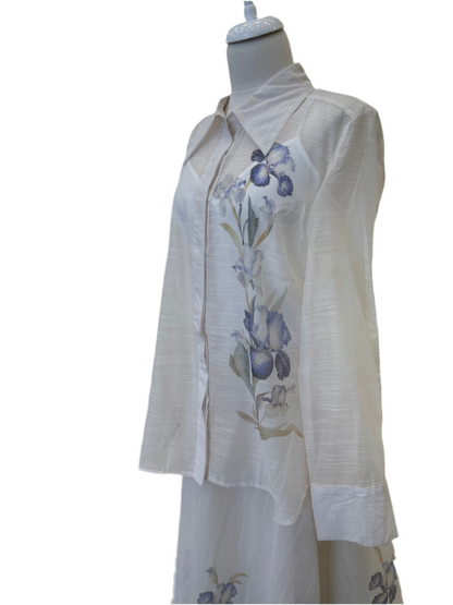 1536 İkili Takım Mor Ekru