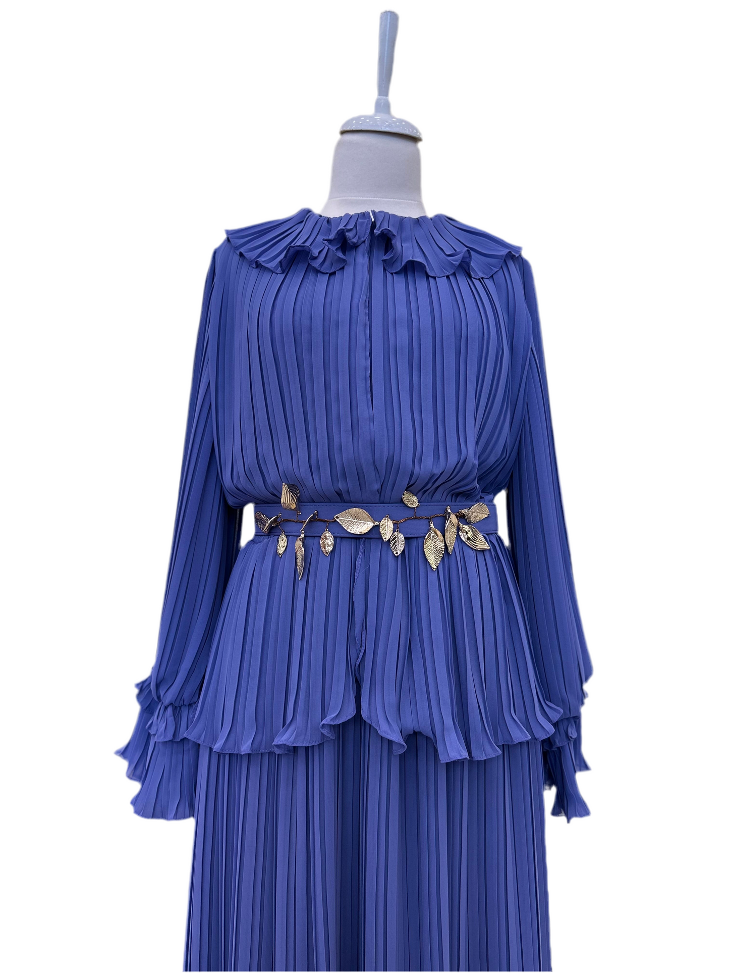 3101 Nefise Elbise Menekşe