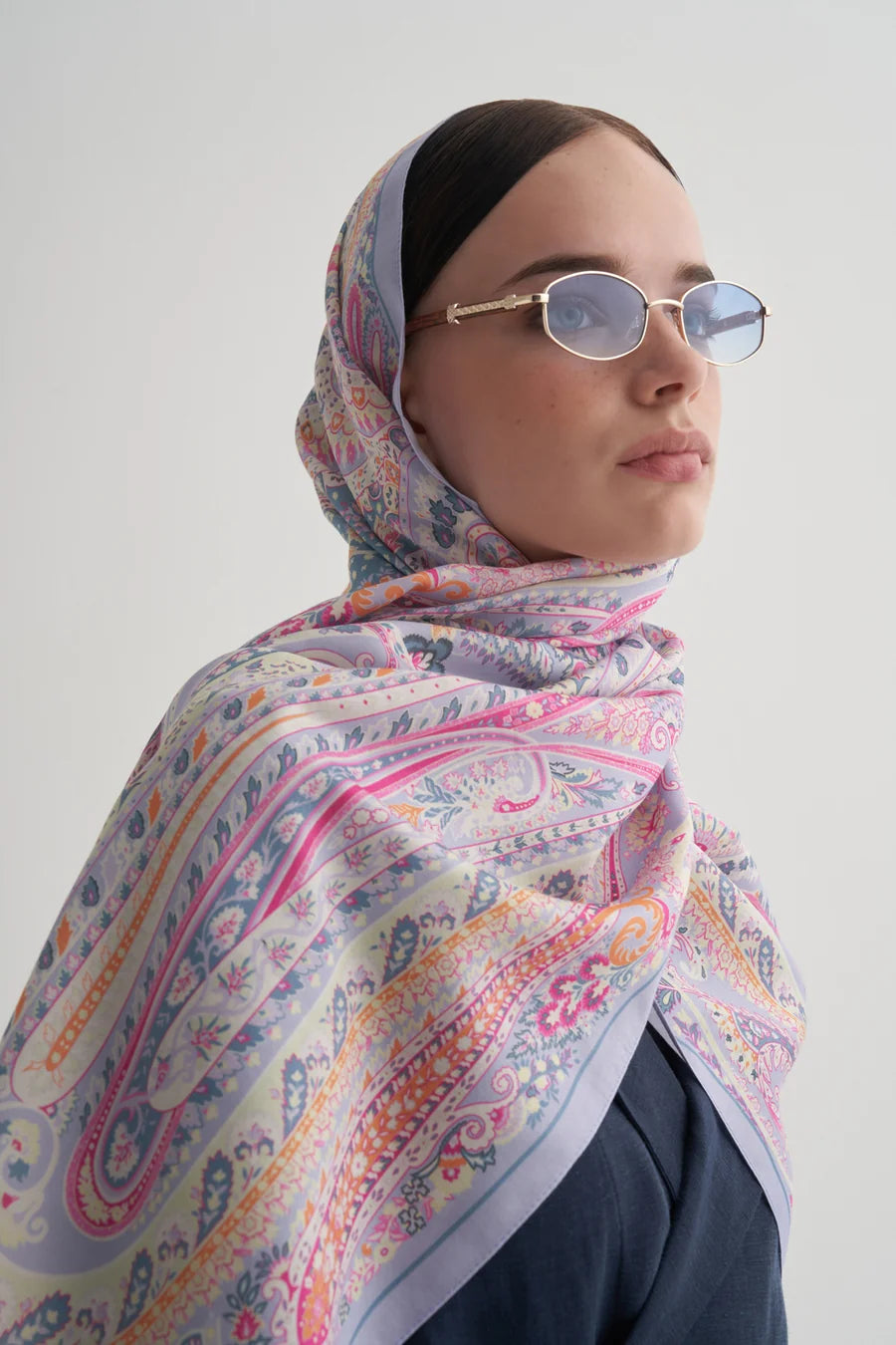 Malva Pamuk İpek Şal & Eşarp