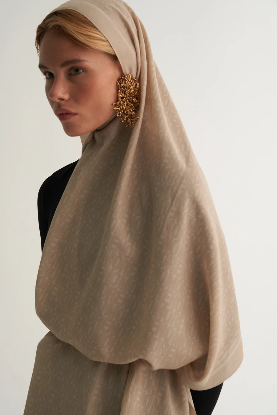 Holo Pamuk İpek Şal & Eşarp