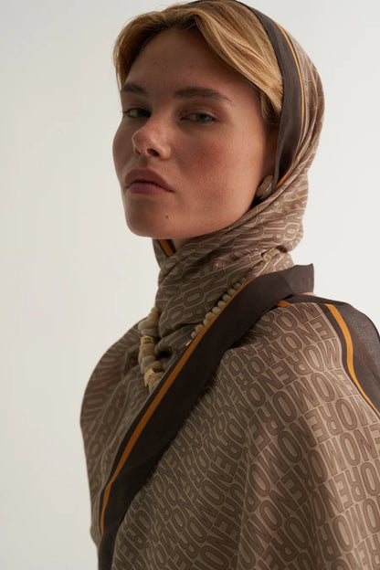 Holo Pamuk İpek Şal & Eşarp