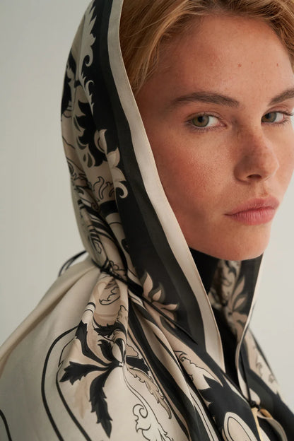 Grace Pamuk İpek Şal & Eşarp