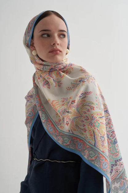 İvy Pamuk İpek Şal & Eşarp