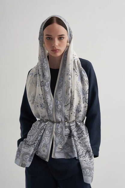 İvy Pamuk İpek Şal & Eşarp