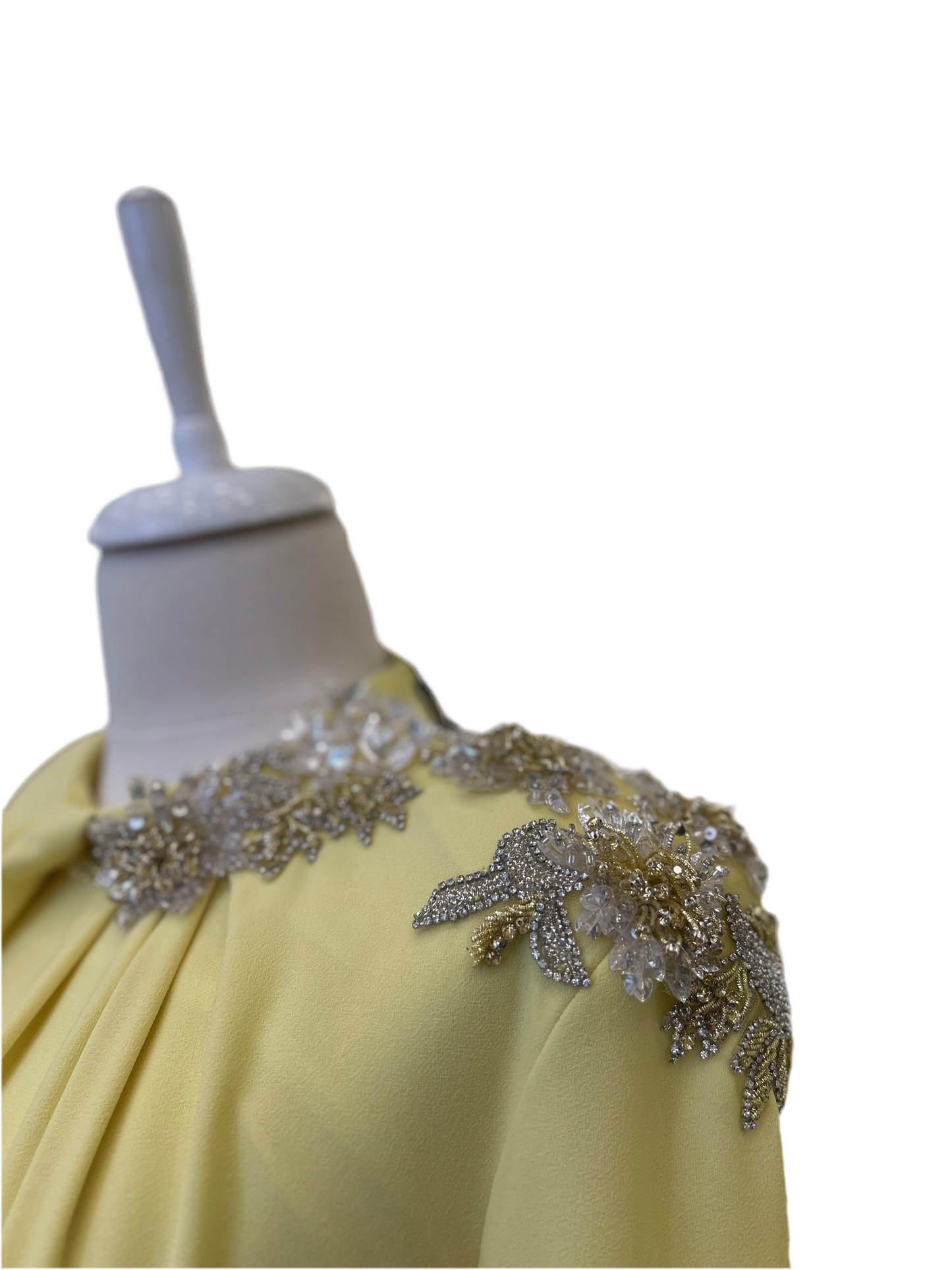 3115 Berfin Elbise Sarı