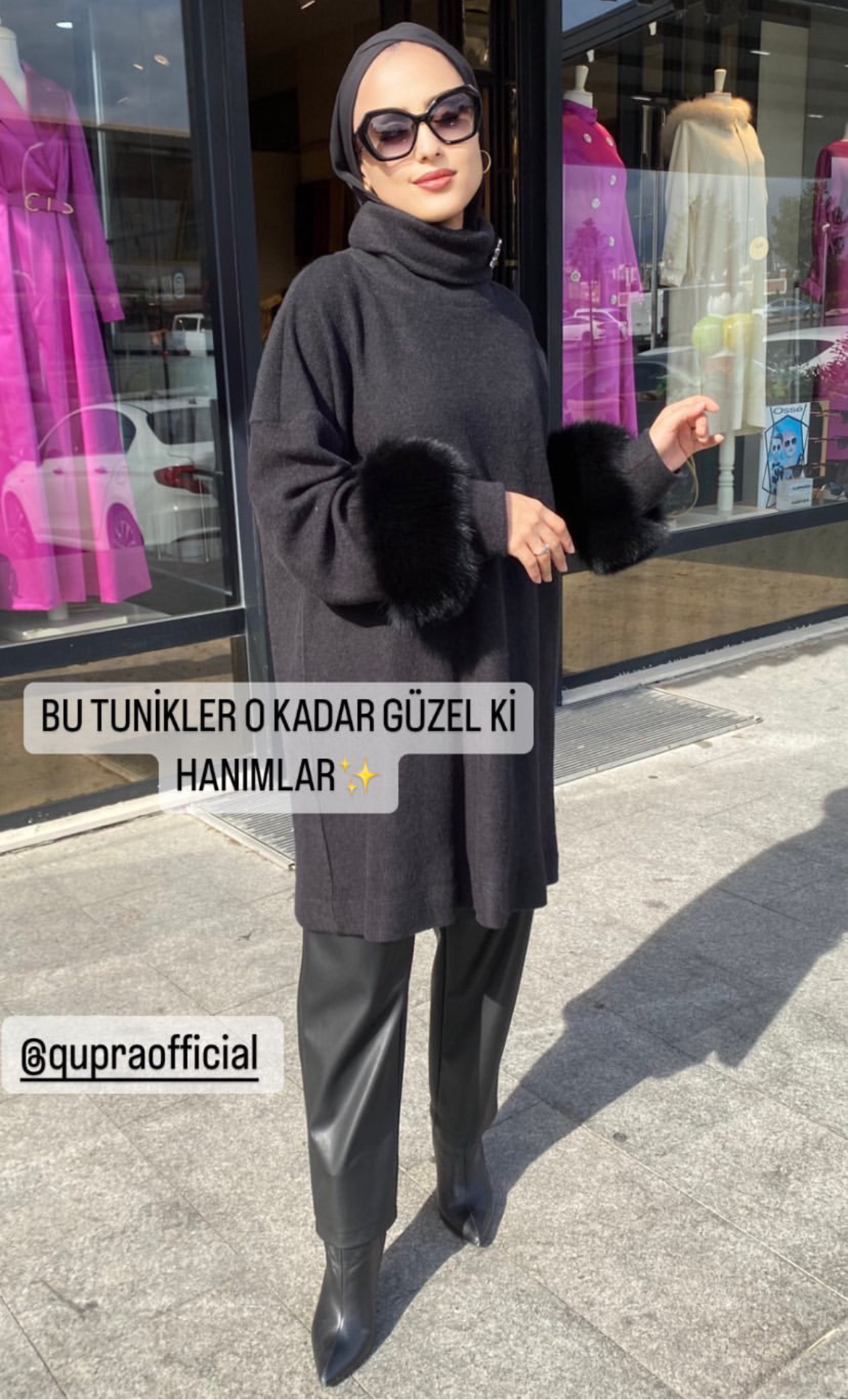 QUPRA 54017 TUNİK SİYAH