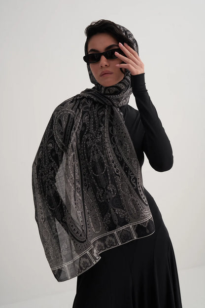 Jasmine Yün İpek Black